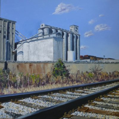 Grain Towers, Chattanooga, 20x20, SOLD