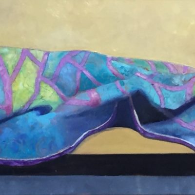 Quilt II, oil on canvas, 12x 36, $600