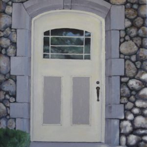 Front door of the Longholm Estate; SOLD
