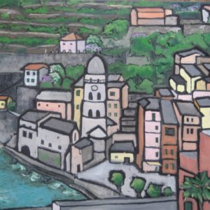 Vernazza2, oil, 18 x 24, $ 545, available in print or giclee