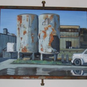 Wheland Foundry12,oil,12x16,2004, SOLD