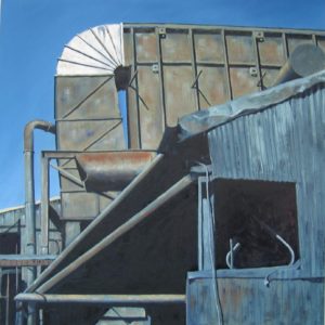 Wheland Foundry17,oil,36x36,2005, SOLD